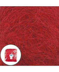 сизалевое волокно (красный), Цвет: красный