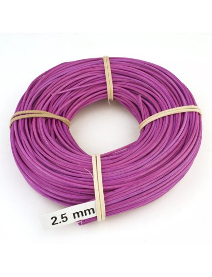 лоза ротанг в кольцах (фиолетовый), Цвет: фиолетовый