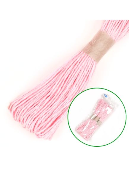 верёвка бумажная (розовый), Цвет: розовый