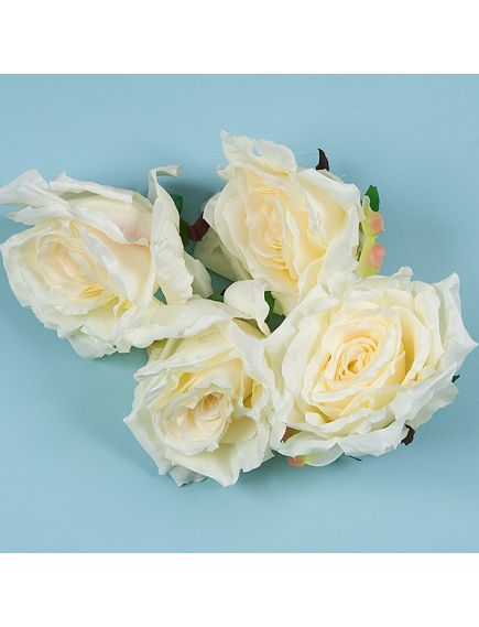 цветки розы (кремово-белый), Цвет: кремово-белый