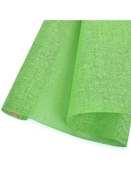 джут бумажный 50 см*4 м (зелёный), Цвет: зелёный