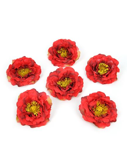 цветки английской розы (бордовый), Цвет: бордовый
