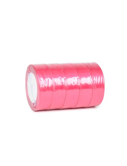 лента сатиновая 2.5 см*23 м (ярко-розовый), Цвет: ярко-розовый