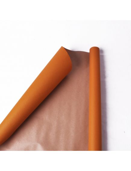 крафтовая бумага однотонная (оранжевый), Цвет: оранжевый