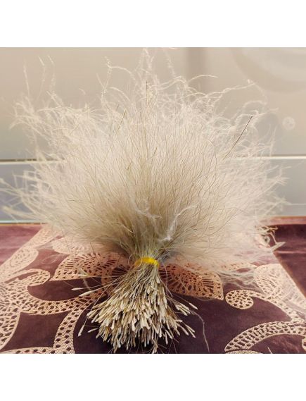 К002 ковыль мини натуральный 35 см (30 г), изображение 4