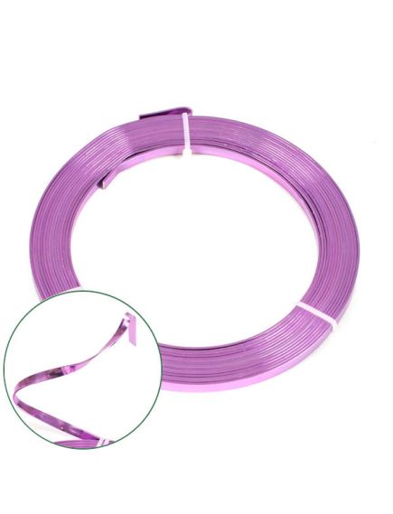 проволока бонсайная плоская (фиолетовый), Цвет: фиолетовый