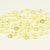 кристаллы "бриллианты" (светло-жёлтый), Цвет: светло-жёлтый